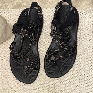 Chaco Women's Black Sandals with Speckled Straps